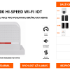 ROBUS600 HI-SPEED WI-FI IOT - sada pohonu Nice pro posuvnou bránu do 600kg